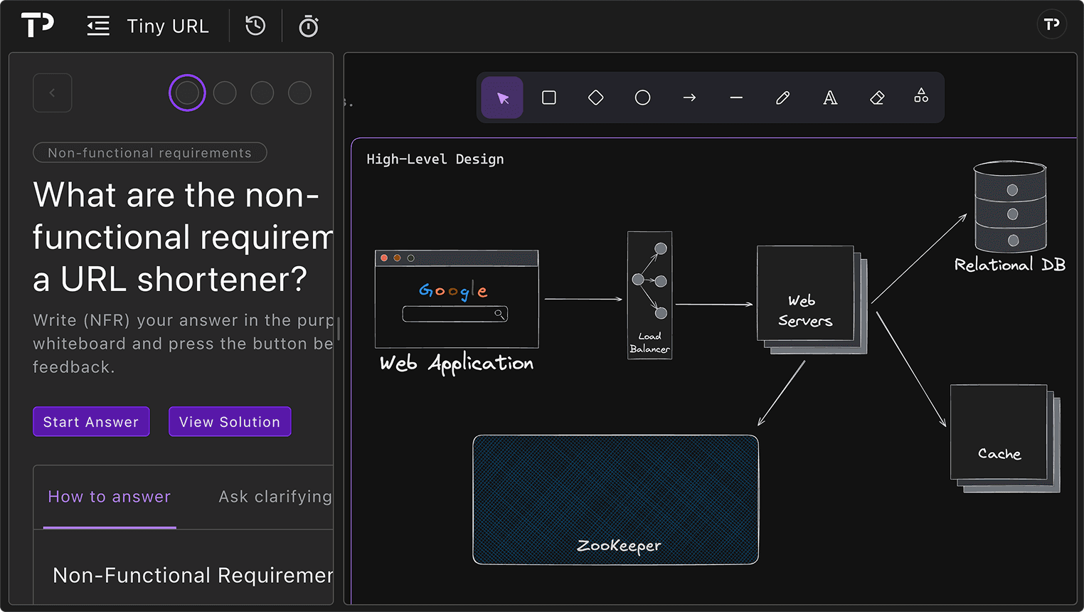 System design AI whiteboard
